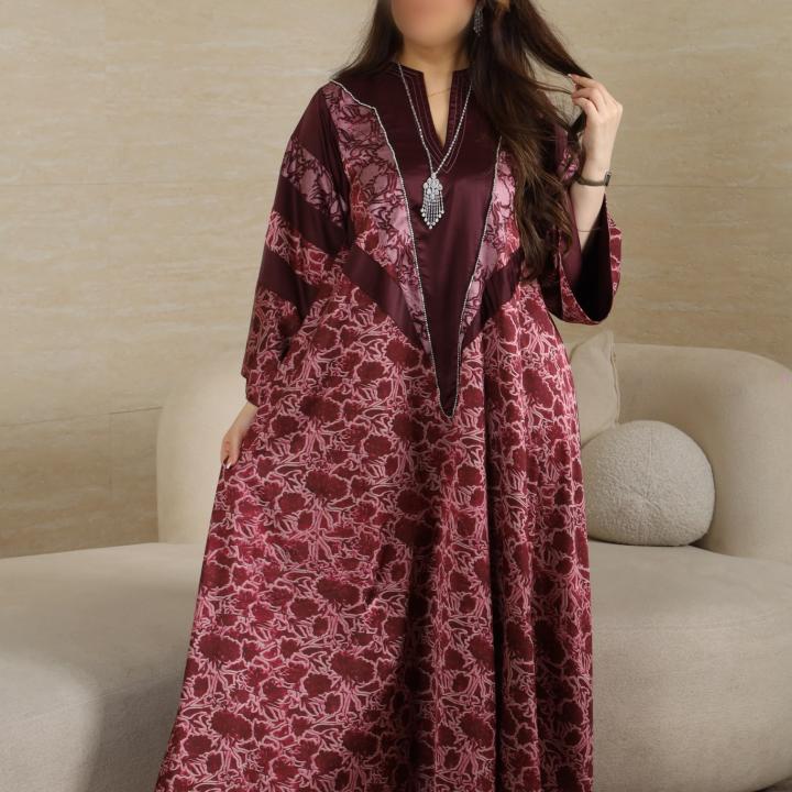 دراعة بورغندي بلوم