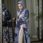 عباية إنديغو موزاييك